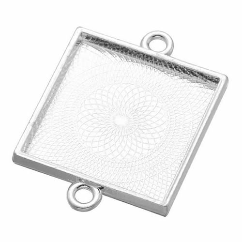 Onebeading Fit 25x25 มม.Caboch - Bezels Set Pendant บทวิจารณ์และราคา