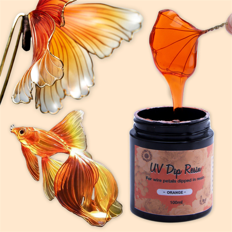 40/100มล. ยูวีเรซินแบบจุ่มใสสู - Flower Preservation Resin บทวิจารณ์และราคา