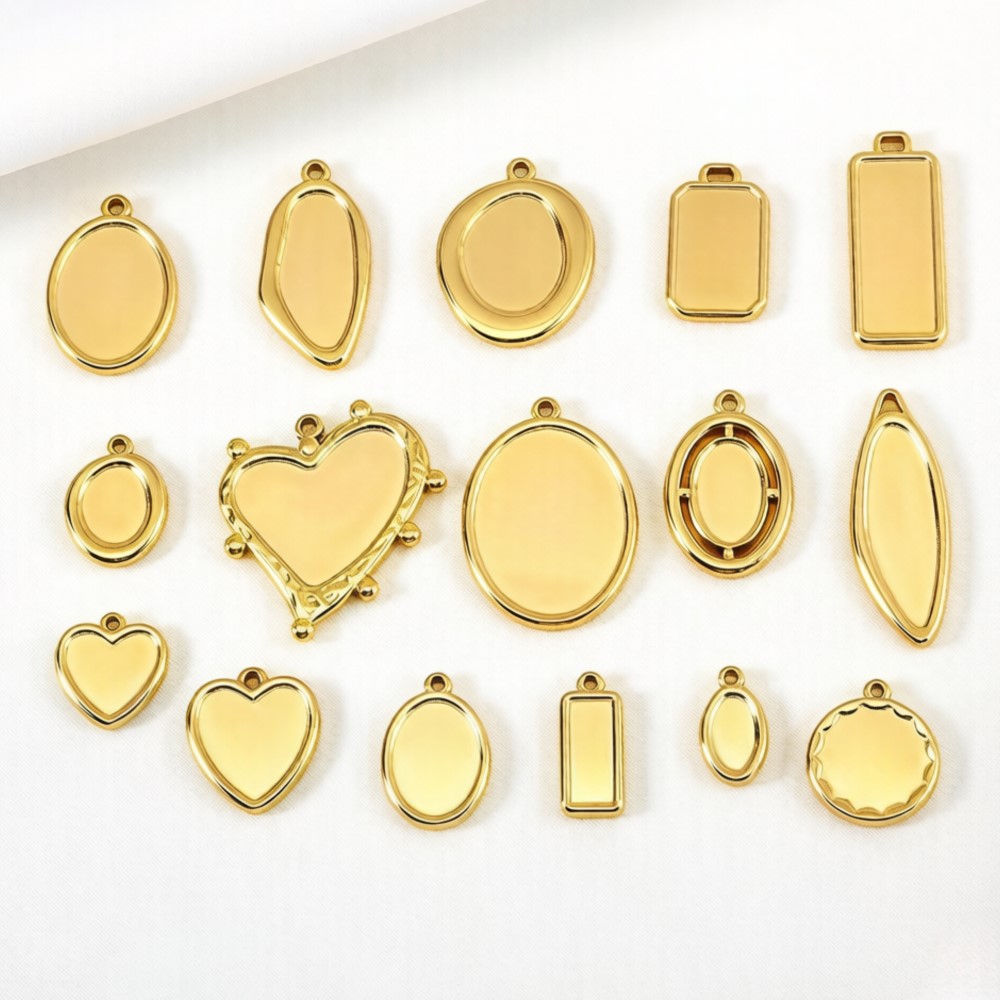 ถาดจี้สแตนเลสทรงไม่สมมาตร 5 ชิ - Crafting Resin บทวิจารณ์และราคา