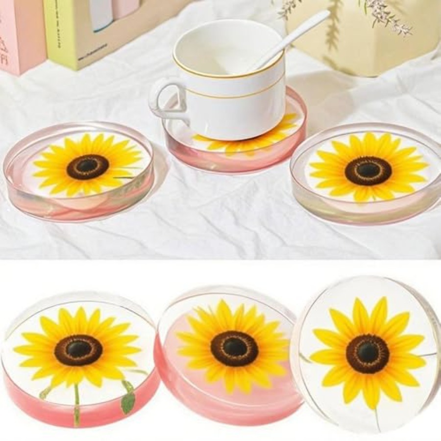 แม่พิมพ์ซิลิโคนทรงกลมลึก 6 ช่อ - Flower Preservation Resin บทวิจารณ์และราคา