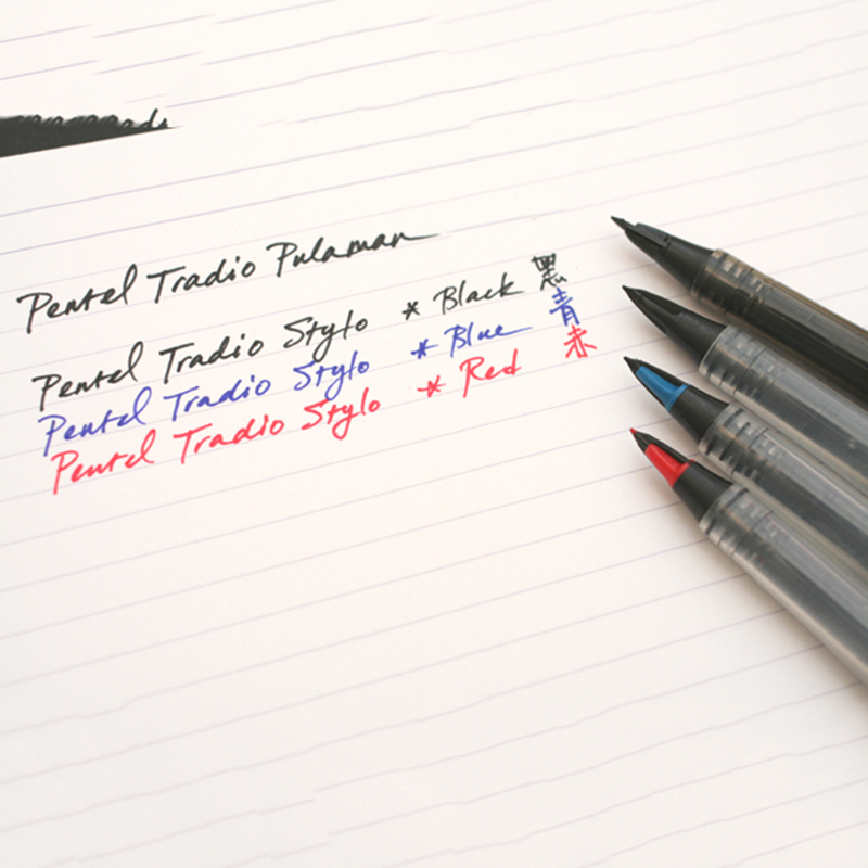 เครื่องเขียนญี่ปุ่น Pentel Tra - Pentel Pen Sign Pen บทวิจารณ์และราคา