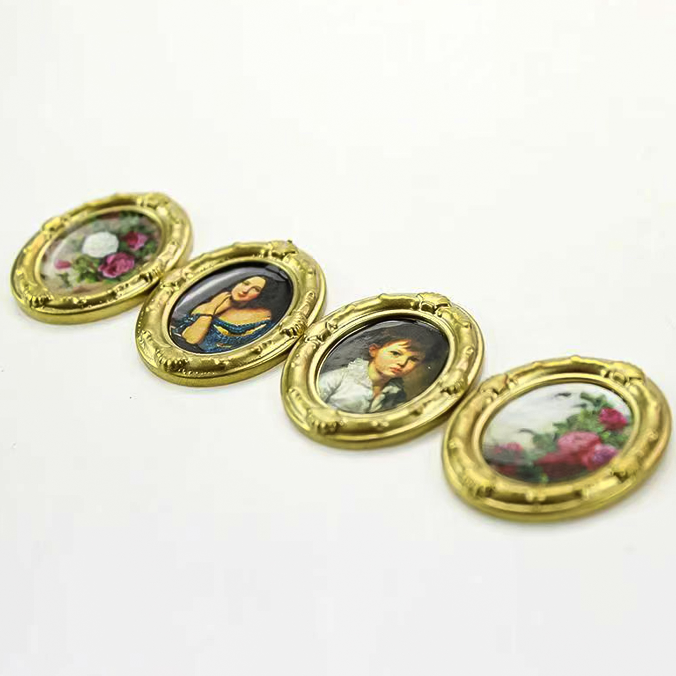 ภาพวาดสีน้ำมันขนาดเล็ก 2 ชิ้นส - Crafting Resin บทวิจารณ์และราคา