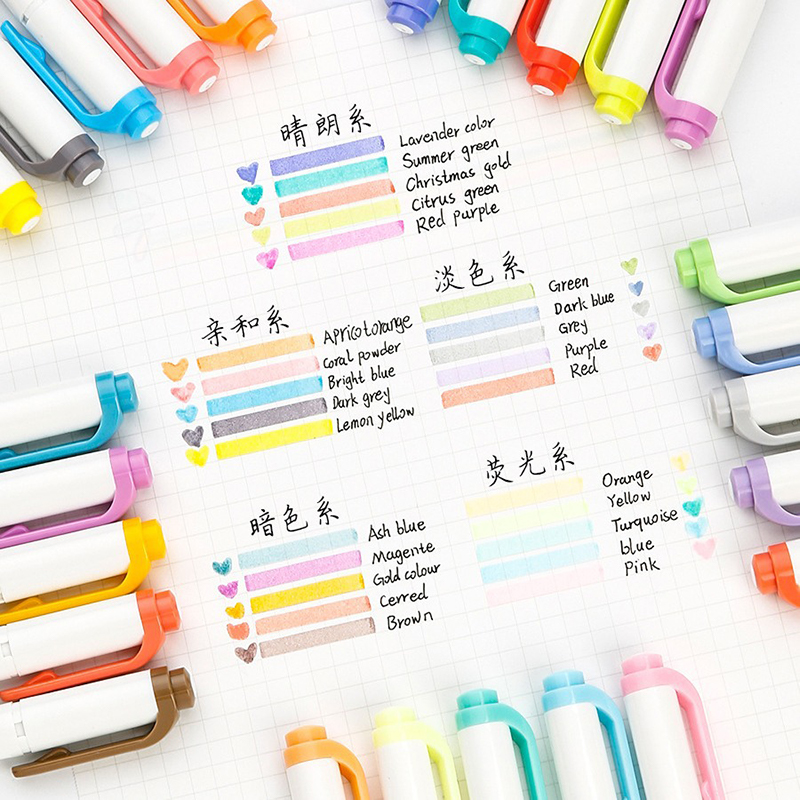 ปากกาเขียนด้วยลายมือ Zebra Mil - Zebra Pen Mildliner บทวิจารณ์และราคา