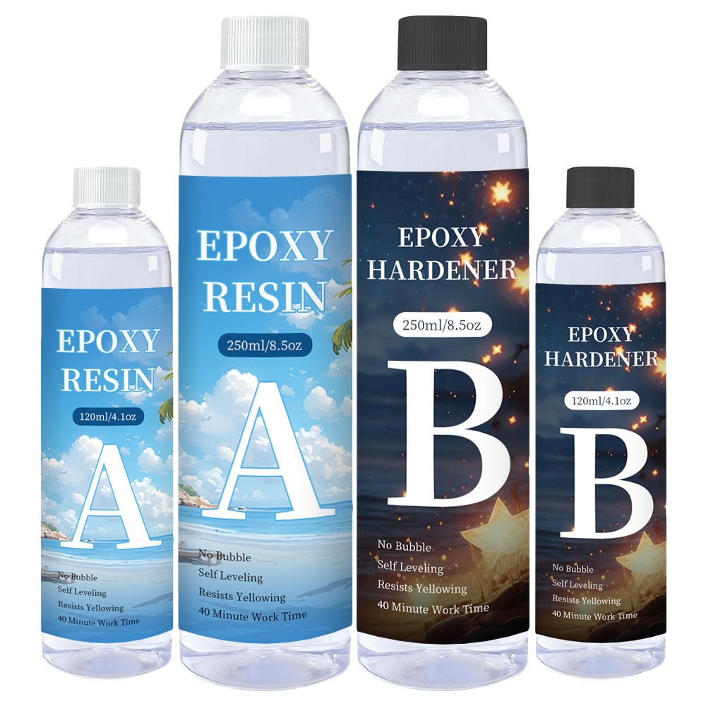 อัตราส่วน 1:1 ความโปร่งใสสูงอี - Epoxy Uv Resin Kit บทวิจารณ์และราคา