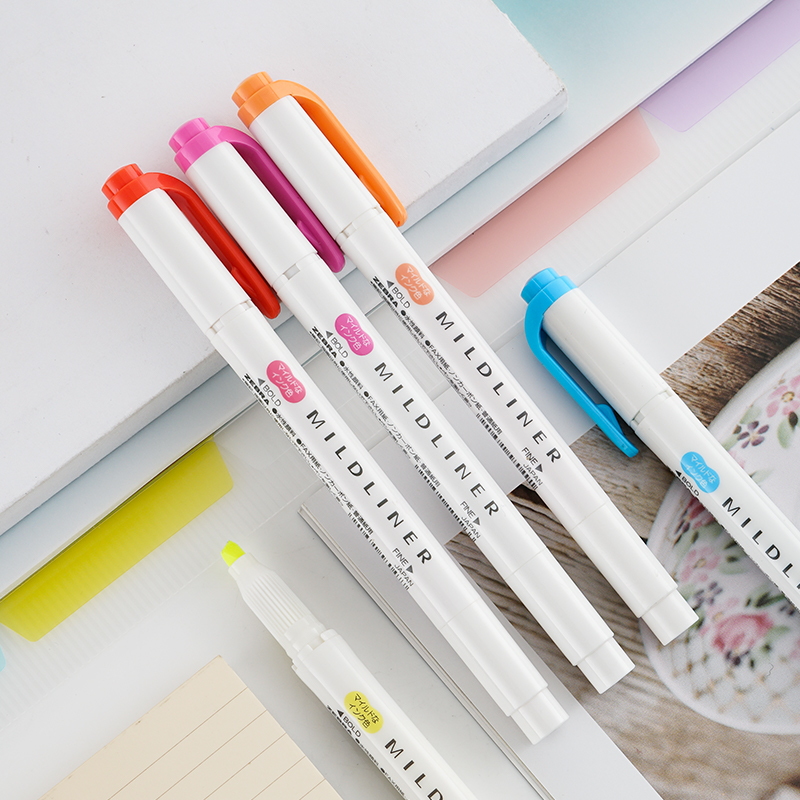 ZEBRA Mildliner Liner Double H - Zebra Pen Mildliner บทวิจารณ์และราคา