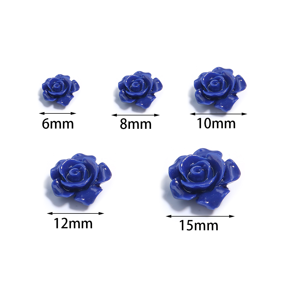 1 สาย 6 8 10 12 ลูกปัดดอกไม้ C - Flower Preservation Resin บทวิจารณ์และราคา